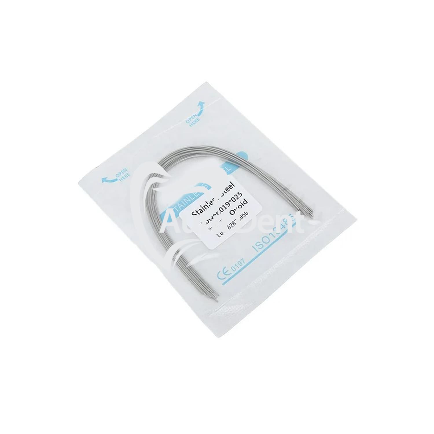 Arc d'acier rectangulaire 2 - Auradent