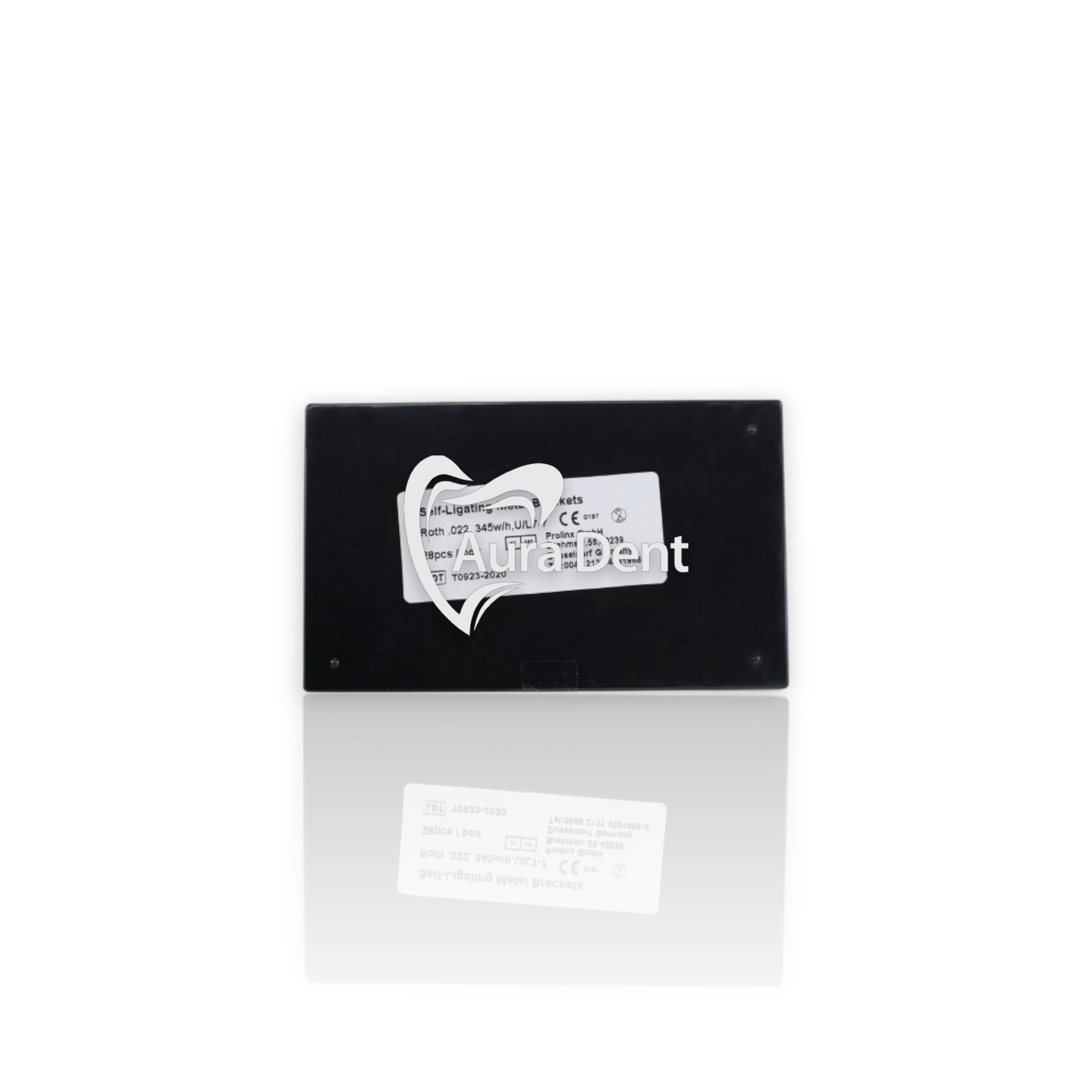 Bracket auto ligaturant plus tube molaire et clé - Auradent