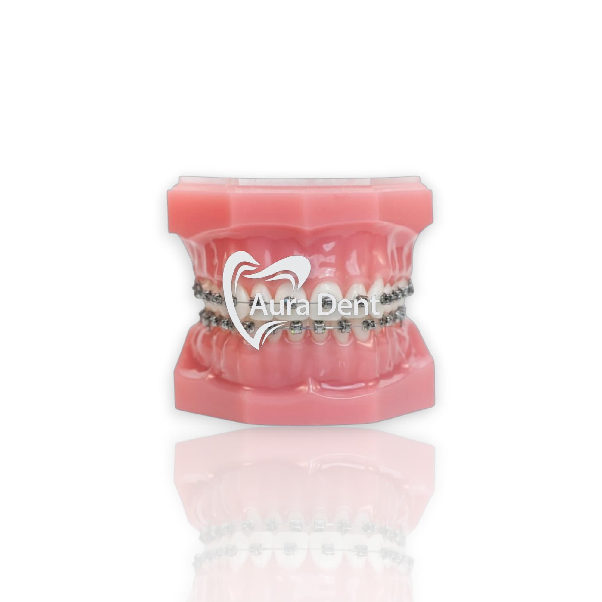 Bracket auto ligaturant plus tube molaire et clé - Auradent