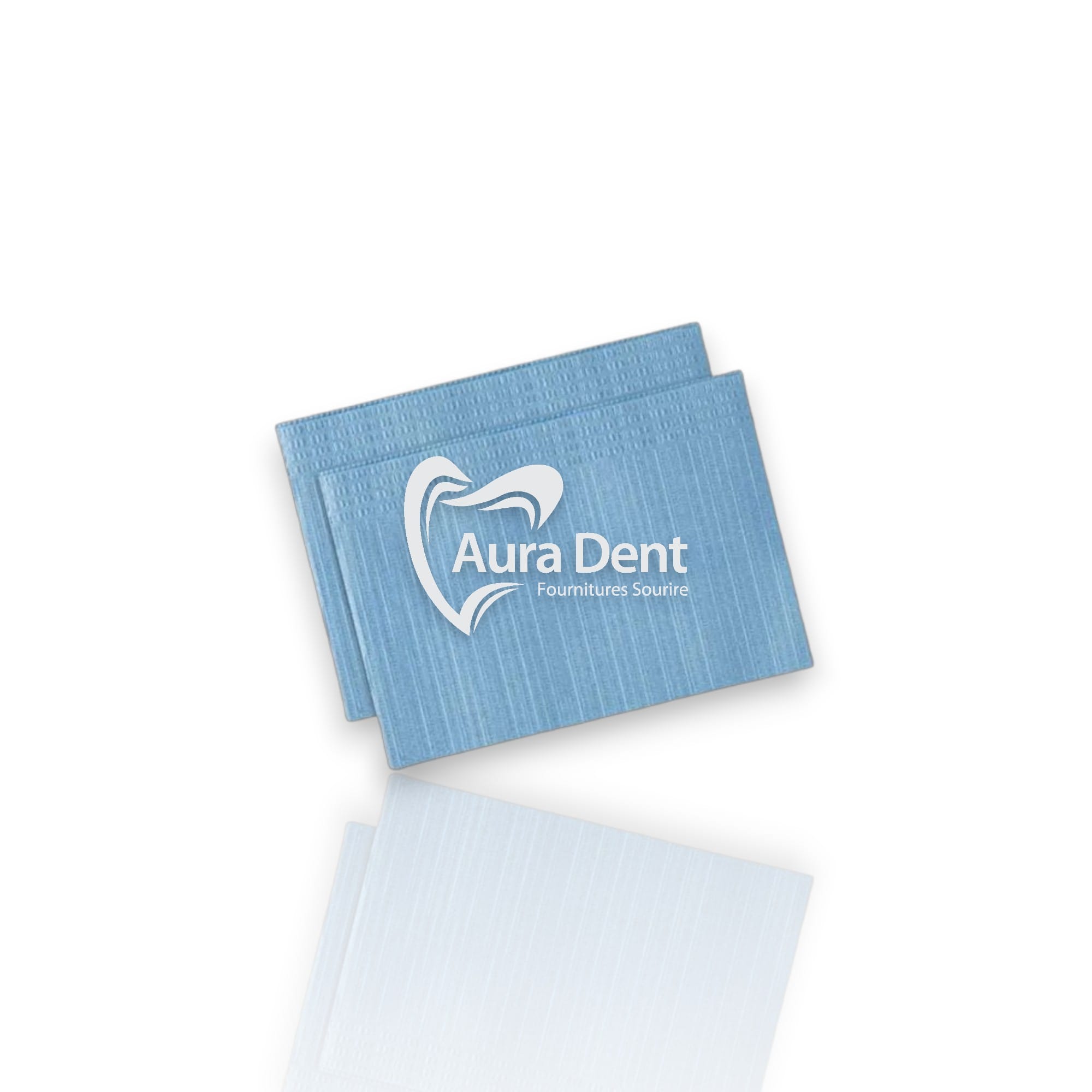 Champs jetables 500 pcs bleu ciel - Auradent