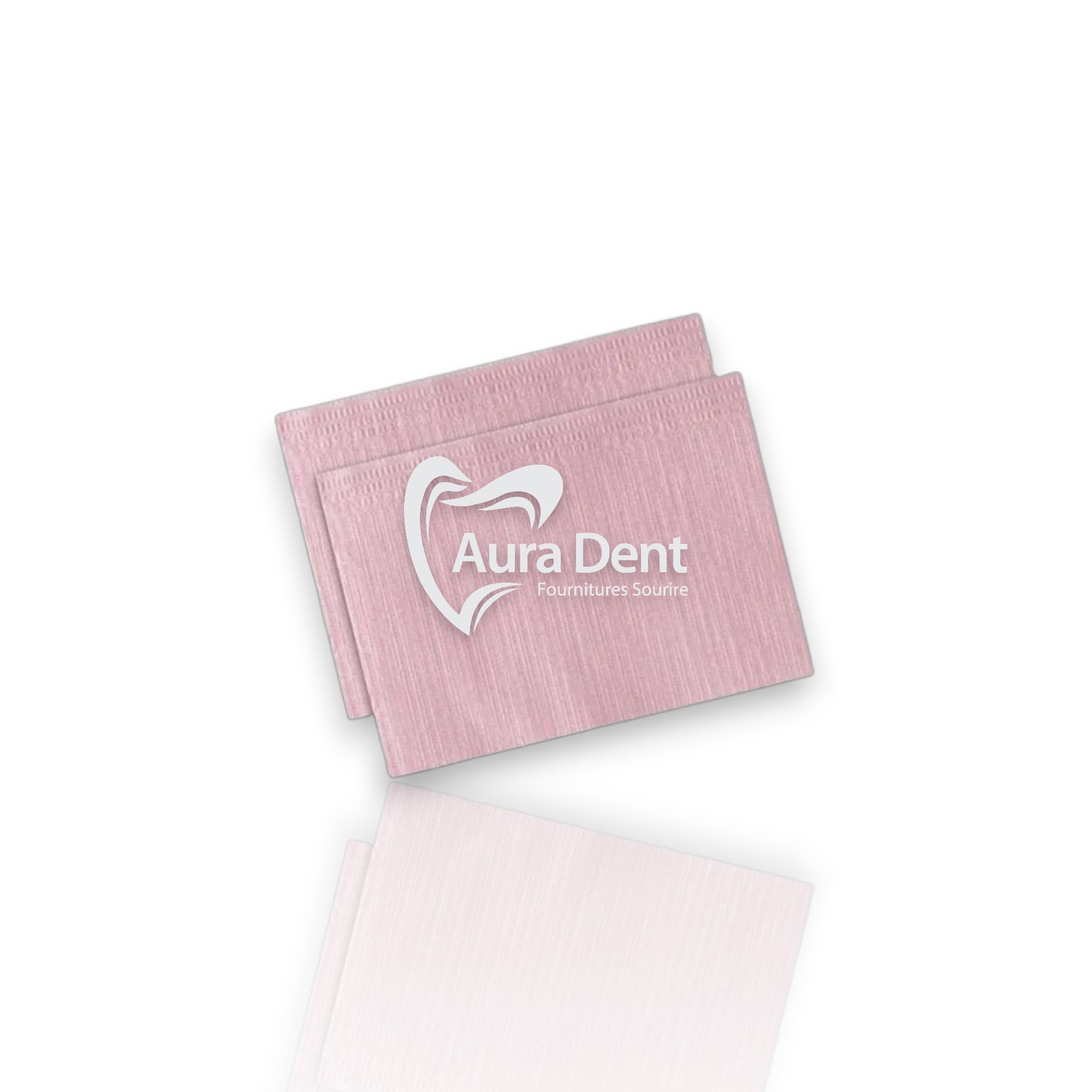 Champs jetables 500 pcs rose - Auradent