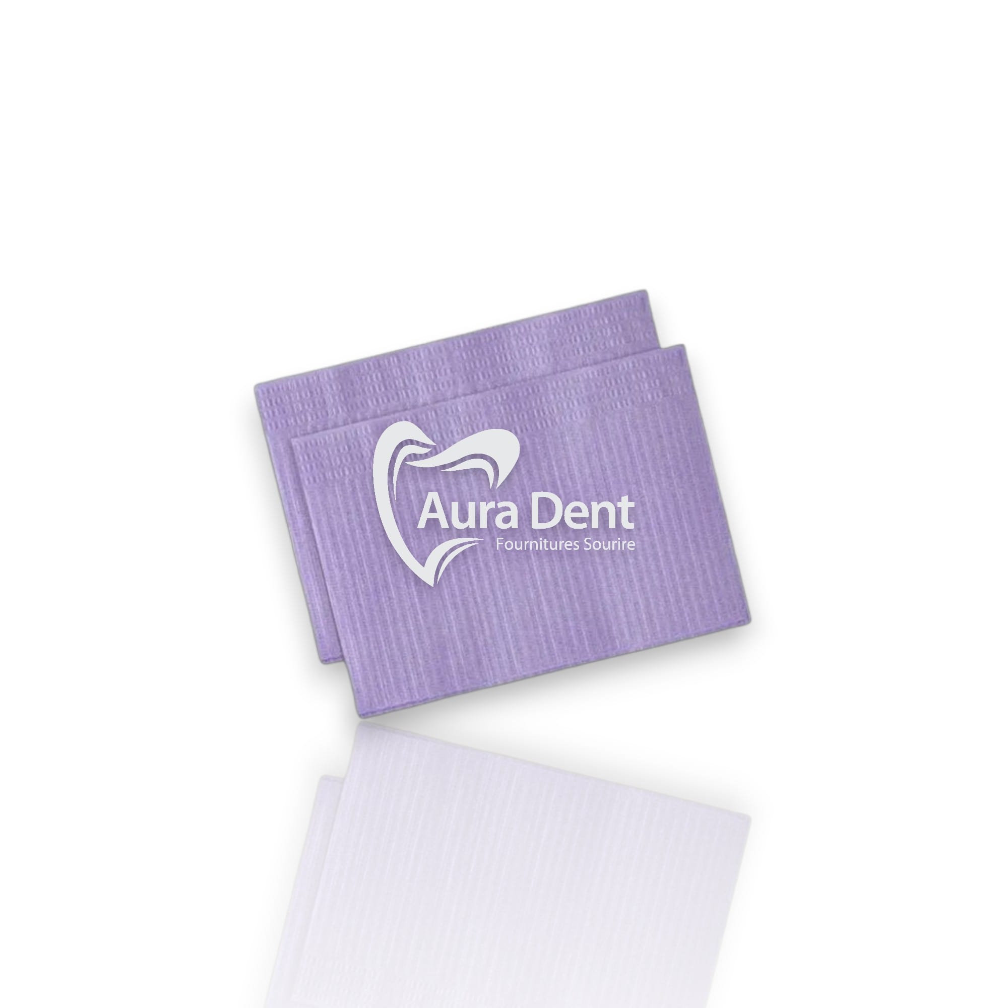 Champs jetables 500 pcs violet - Auradent