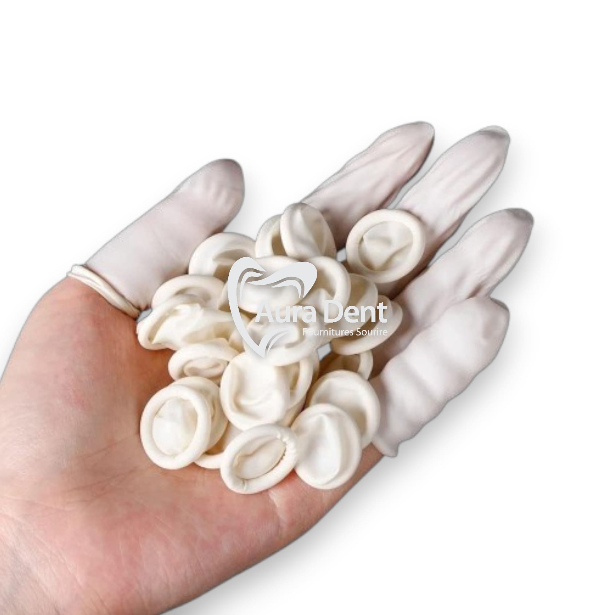 Doigtiers roulés un doigt 100 pcs - Auradent