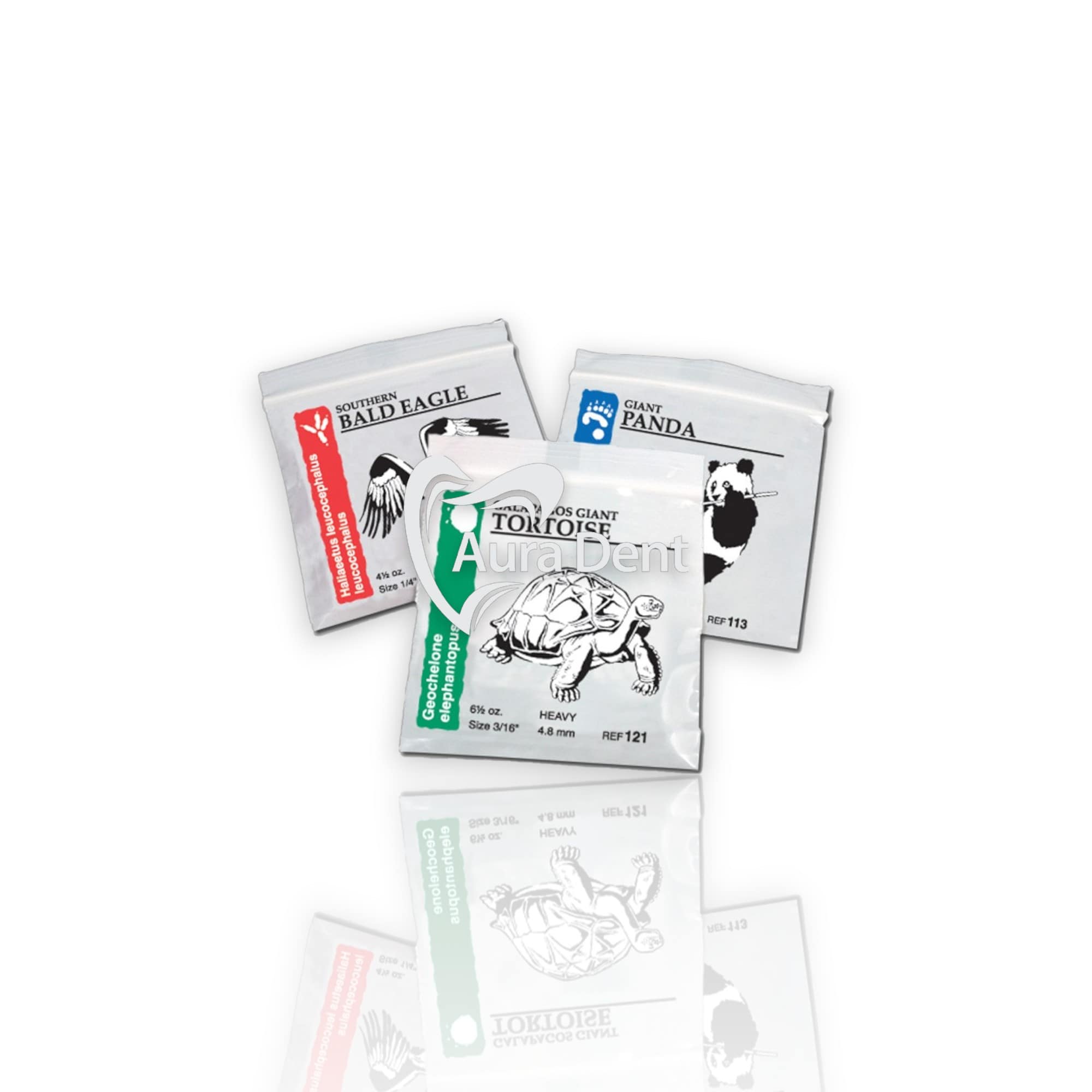 Elastiques d'orthodontie