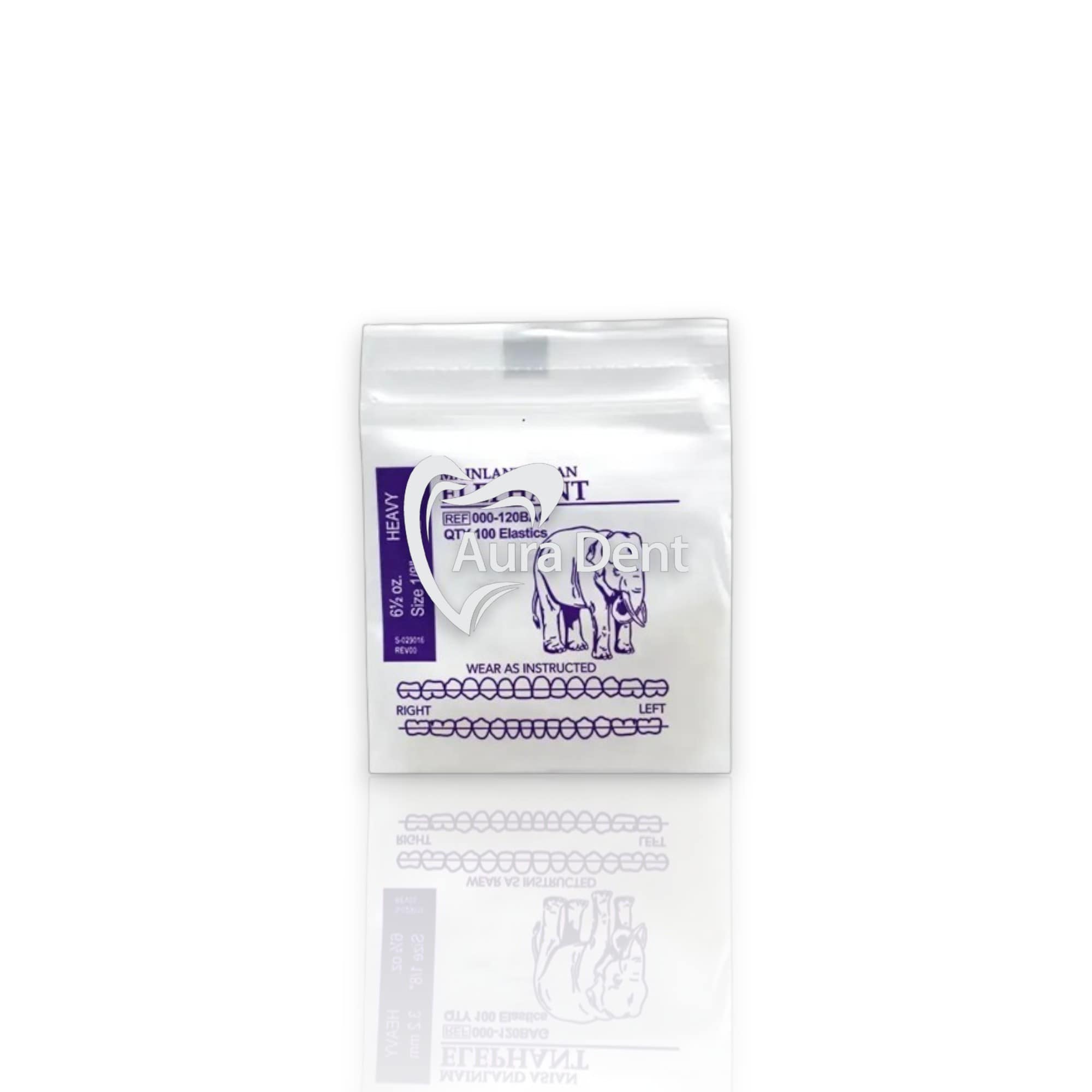 Elastiques d'orthodontie elefant