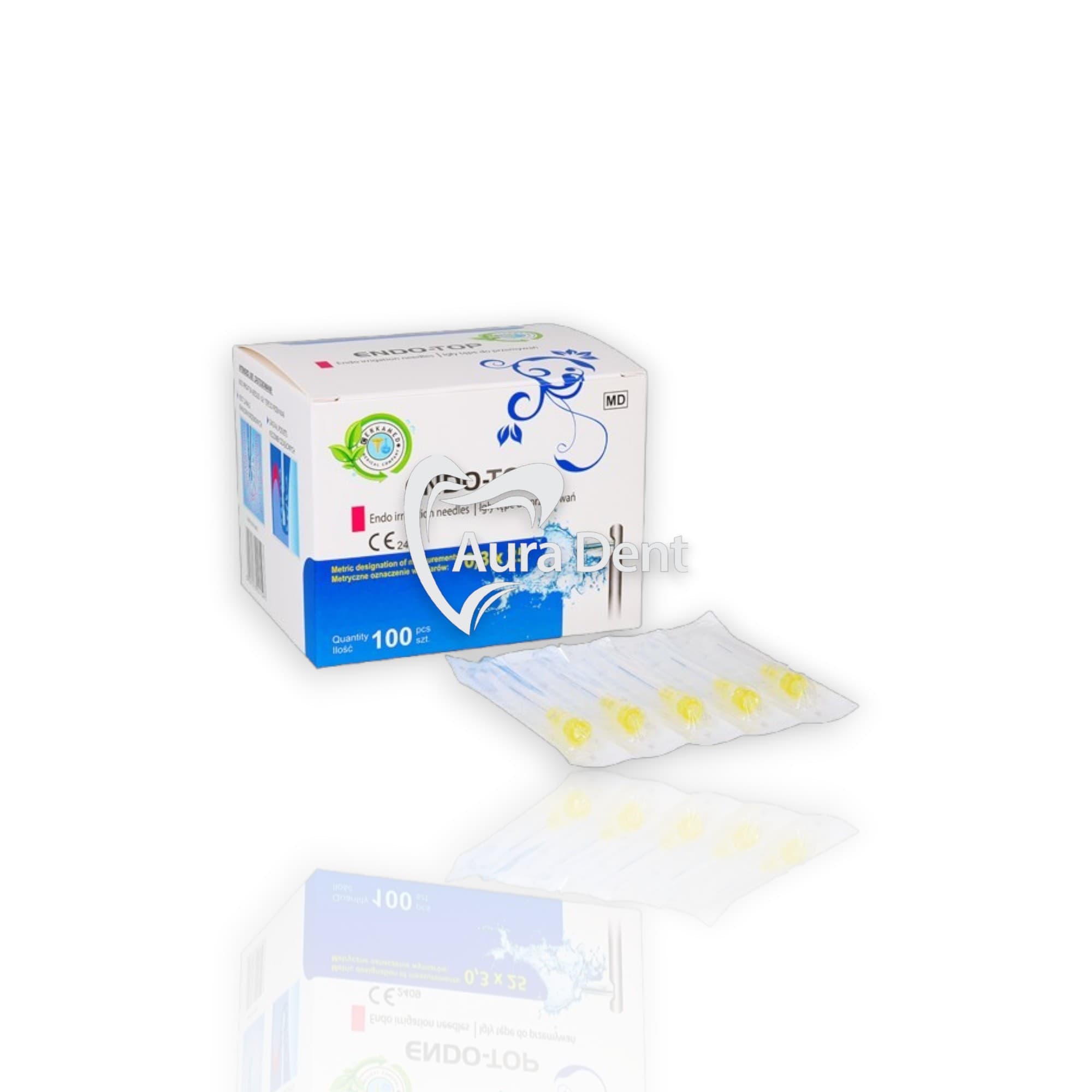 Aiguille d'irrigation sideport (100u.) - ENDO-TOP - Auradent