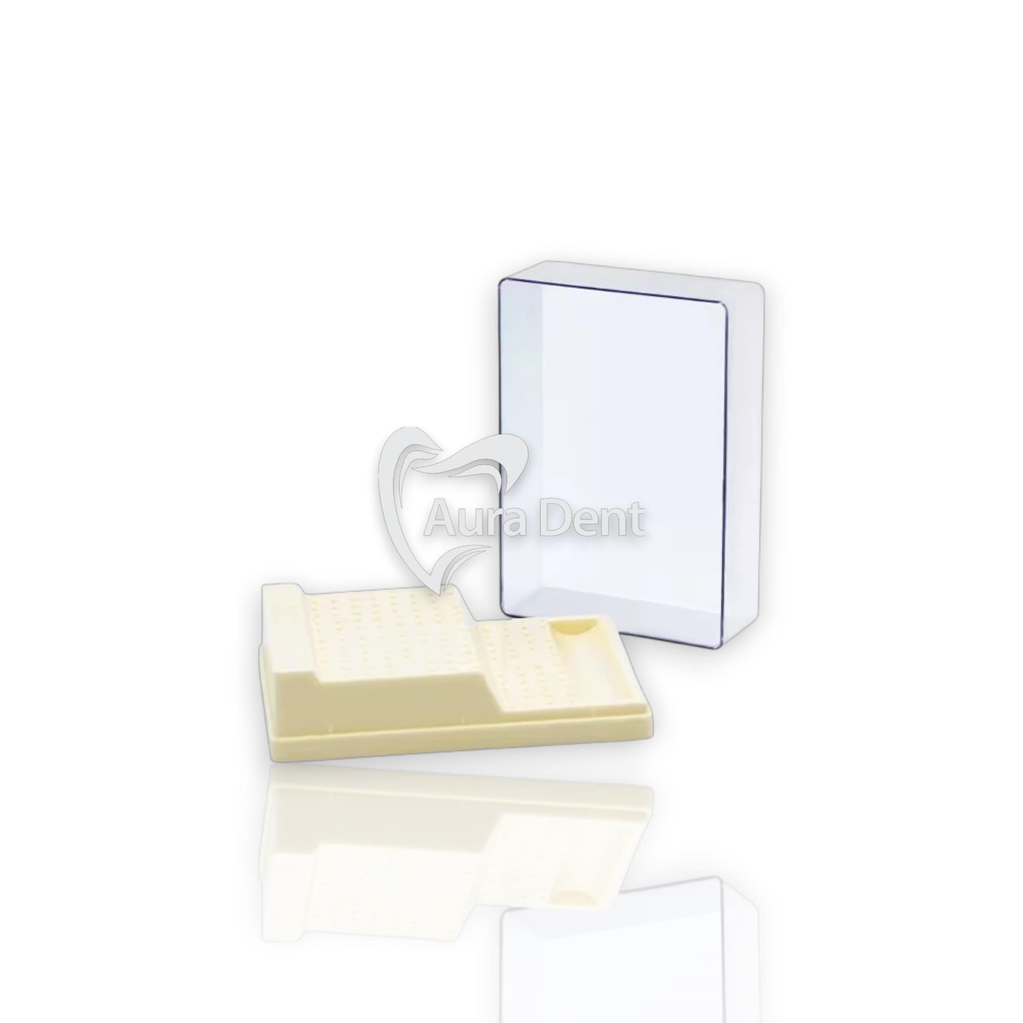 Boîte de fraises dentaires avec 168 trous - Auradent