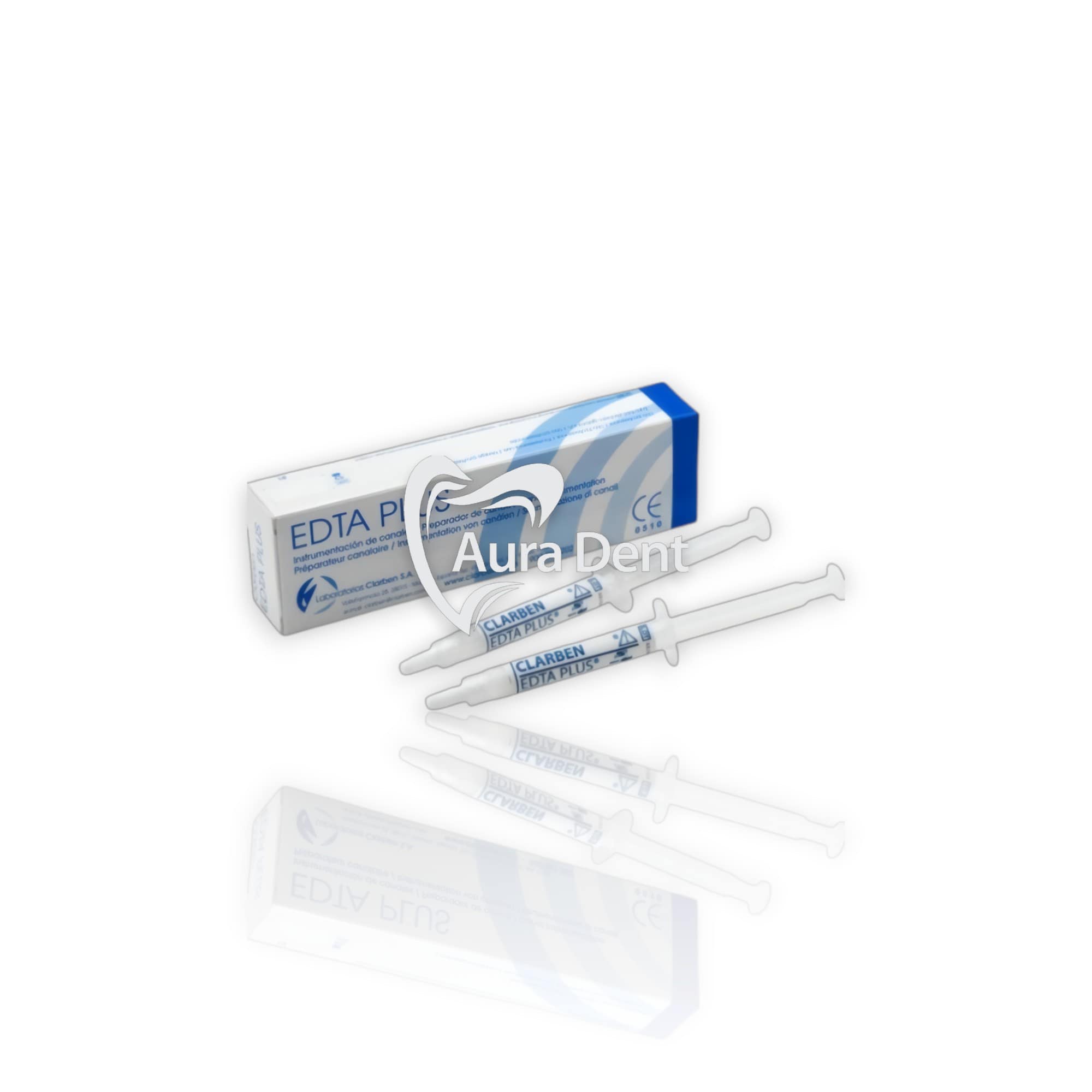 EDTA plus - seringues (2x3ml) - CLARBEN - Auradent