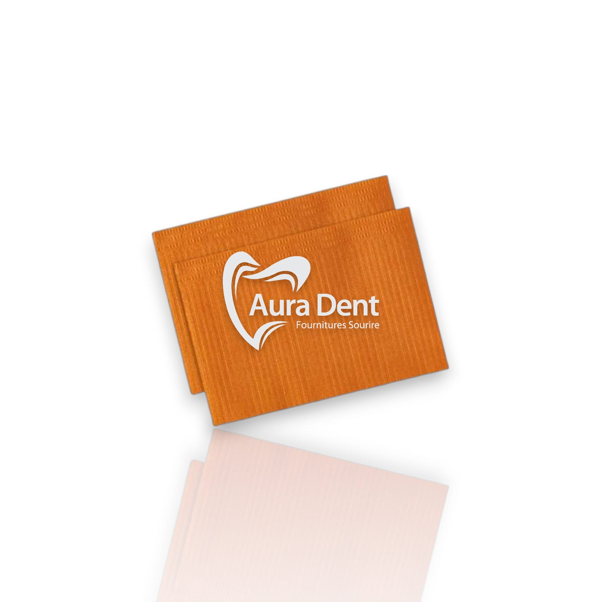 Champs jetables 500 pcs orange - Auradent