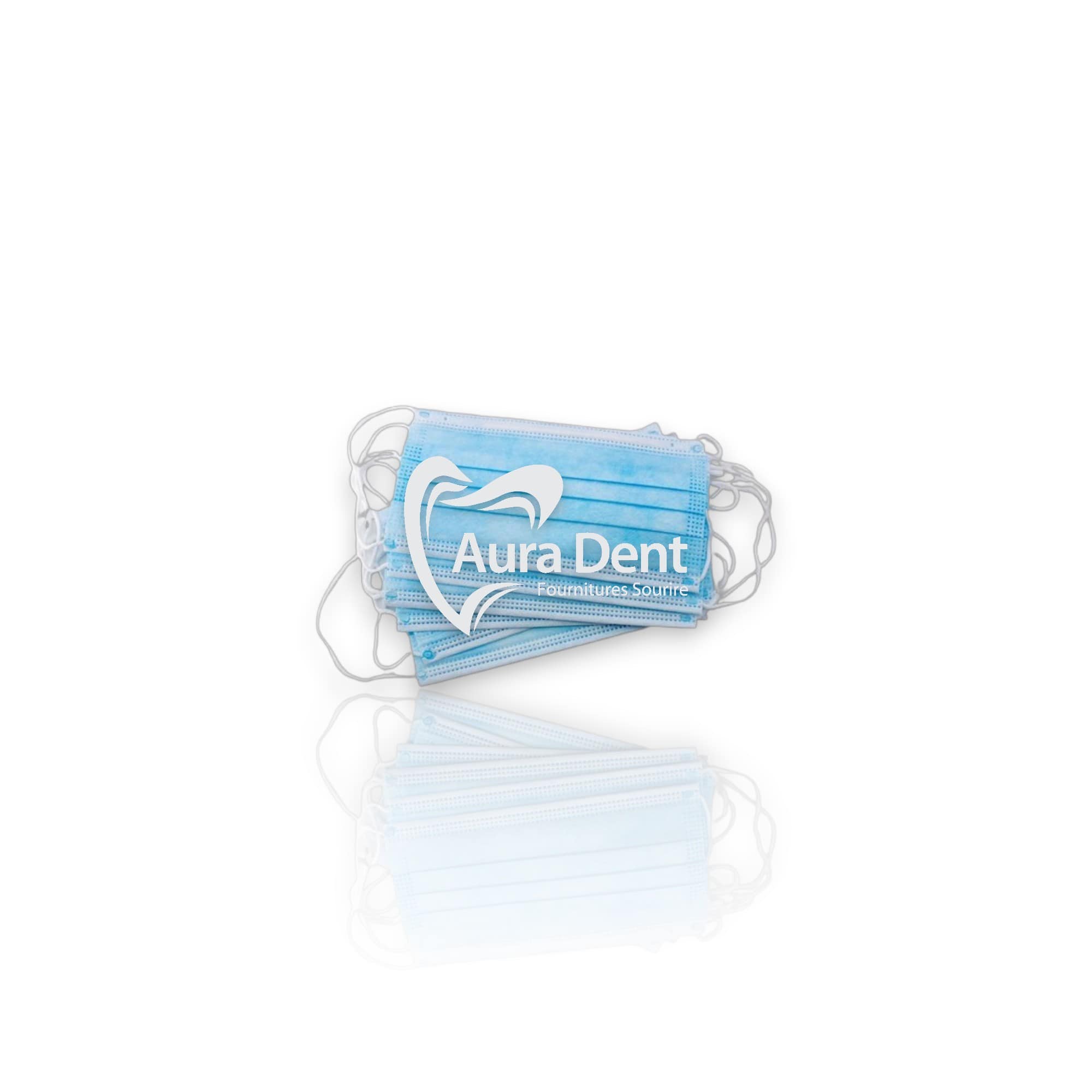 Bavette chirurgical 3 couches - Auradent