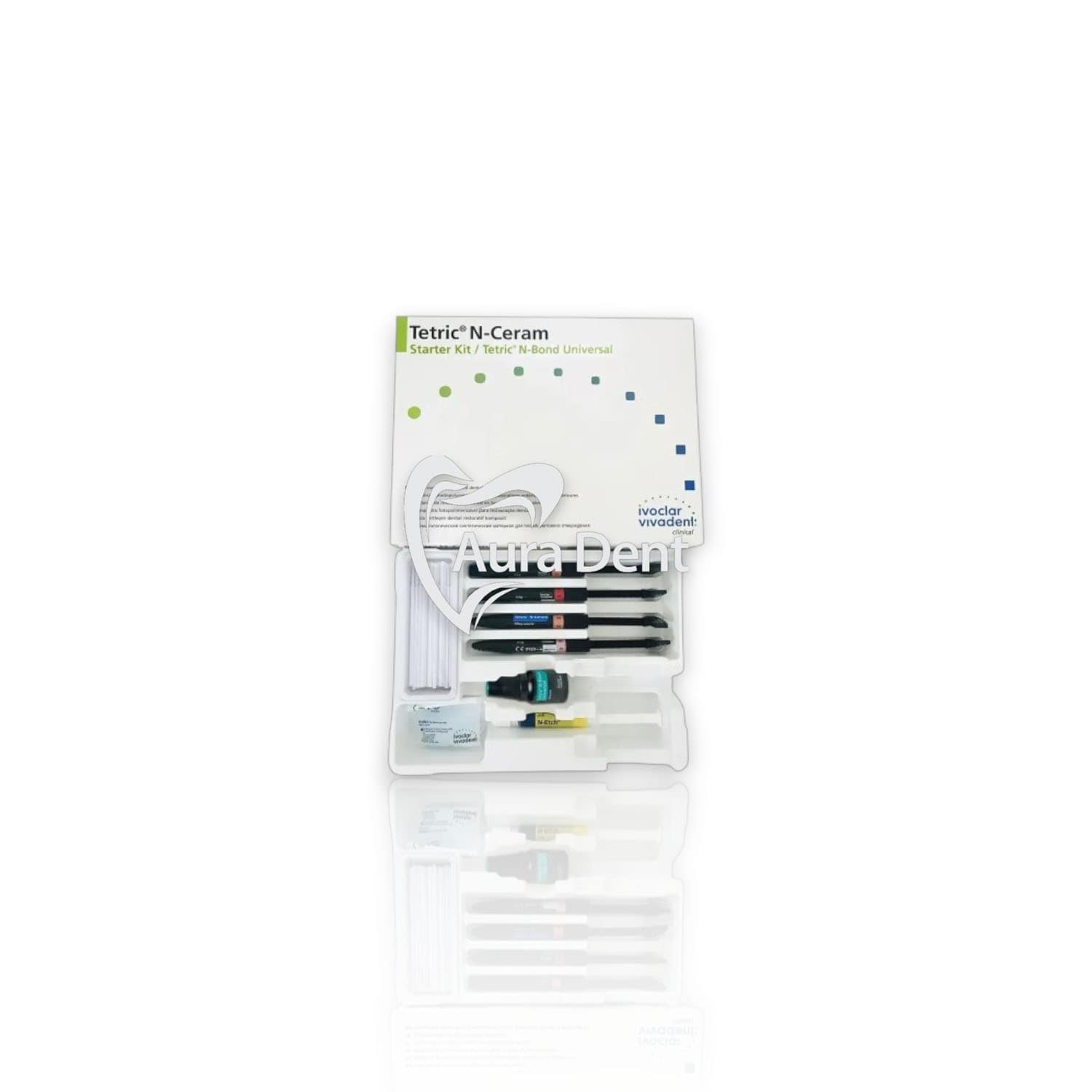 Coffret Tetric N-ceram bulk fill 4 seringues - Auradent