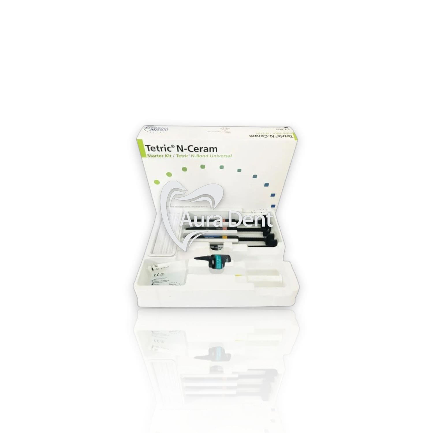 Coffret Tetric N-ceram bulk fill 4 seringues - Auradent