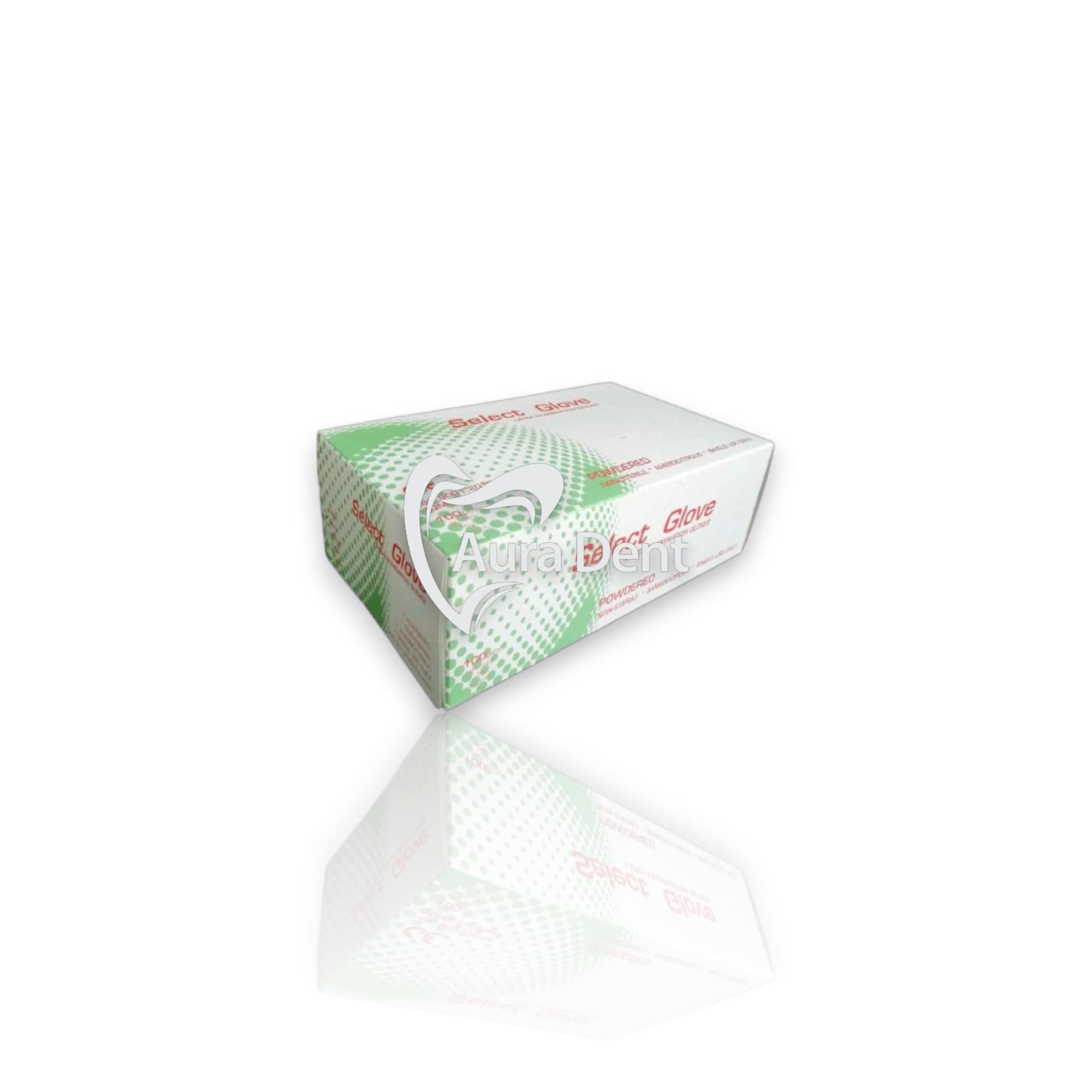Gants d’examen latex poudrés - Select Glove - AuraDent